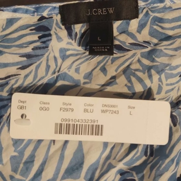 J CREW Sleeveless Cotton Jumpsuit Women's Sz Large - Picture 6 of 9